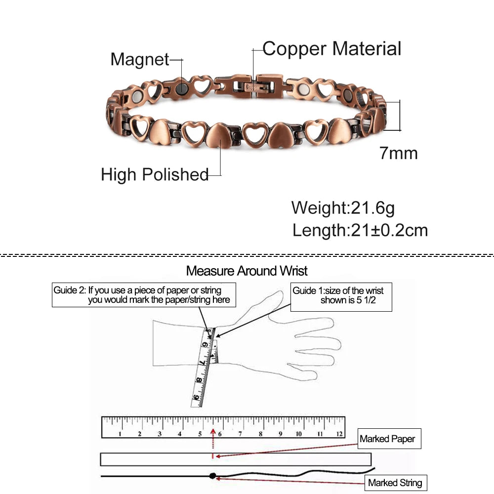 VitaHearts™ Copper Healing Bracelet