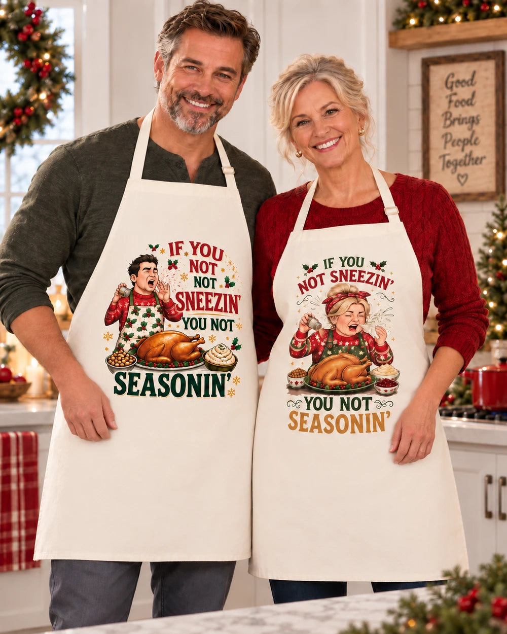 You Not Seasonin"  Apron