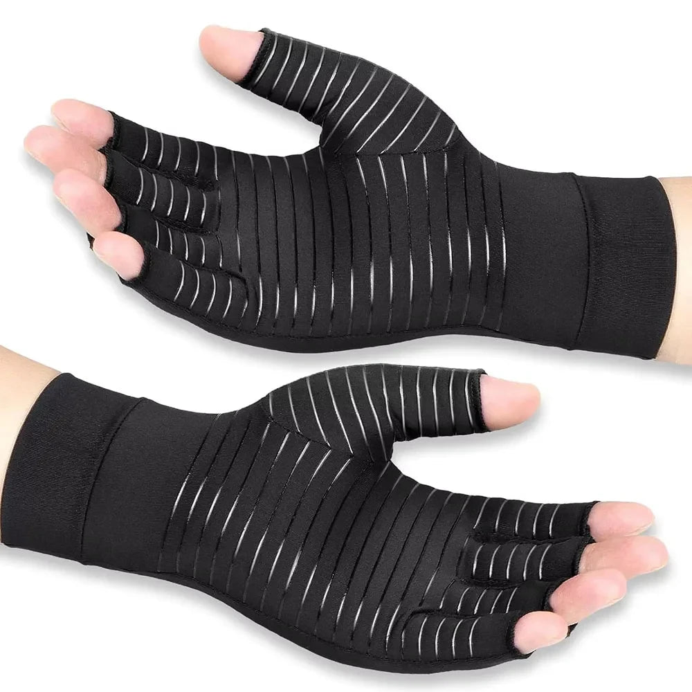 Copper Arthritis Compression Gloves