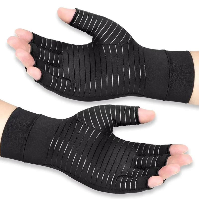 Copper Arthritis Compression Gloves