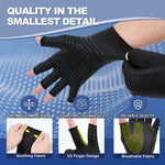 Copper Arthritis Compression Gloves