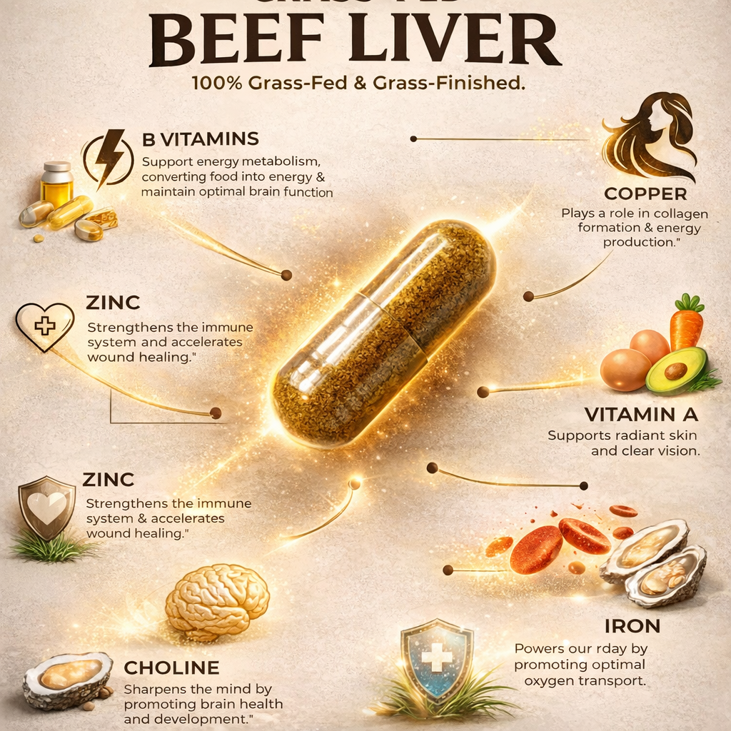 PrimeOrigin Grass-Fed Beef Liver