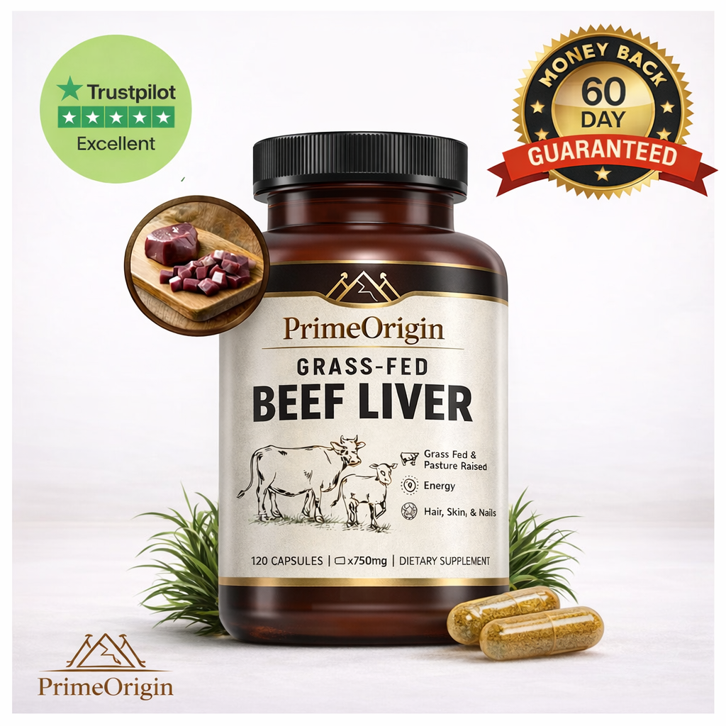 PrimeOrigin Grass-Fed Beef Liver