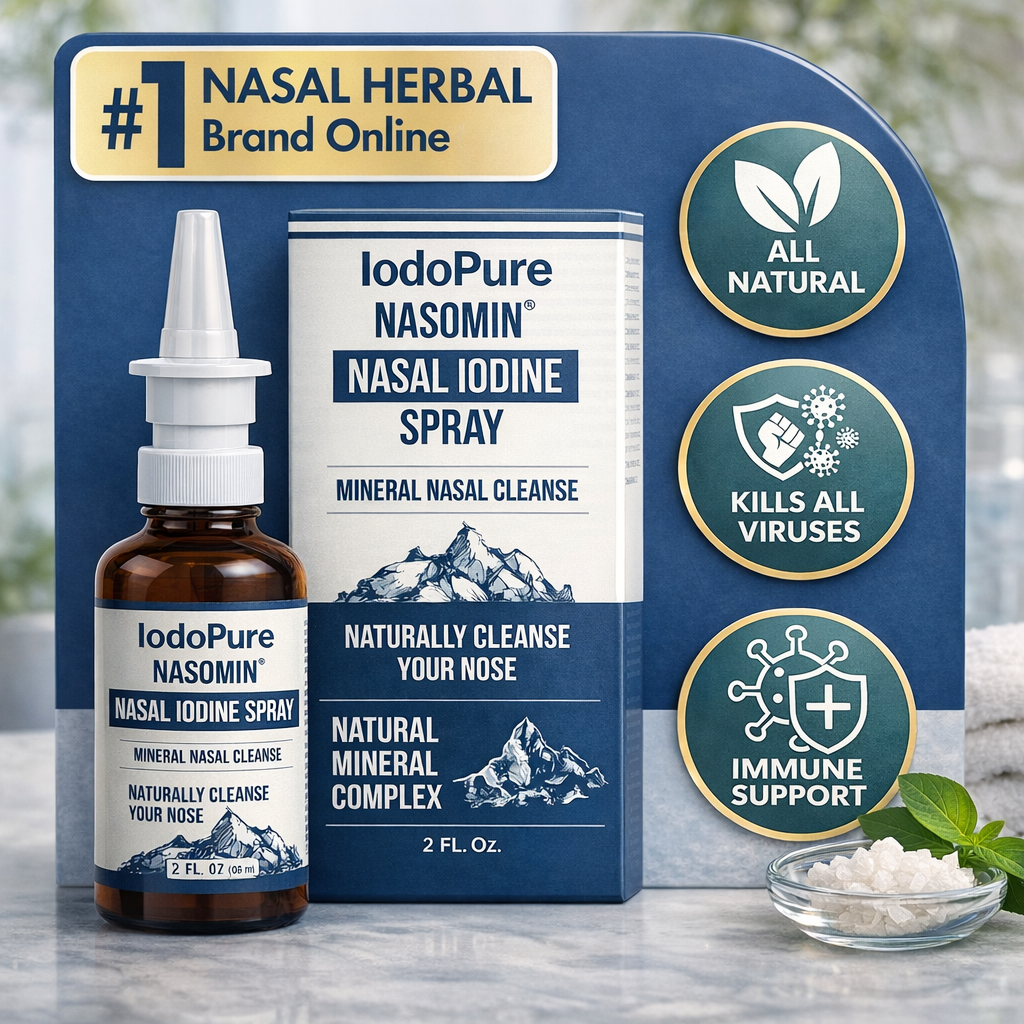 PureRoott Iodine Nasal Spray