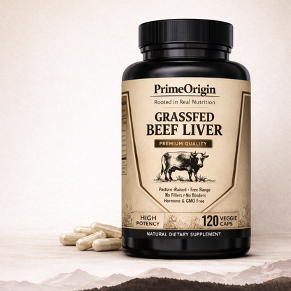 PrimeOrigin Grass-Fed Beef Liver