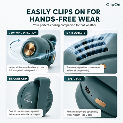 ClipCooler™ Fan