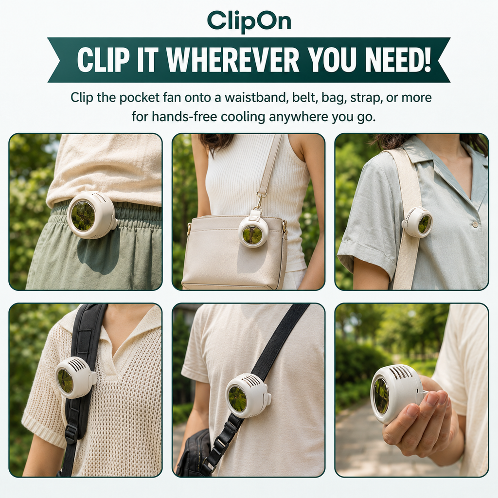 ClipCooler™ Fan