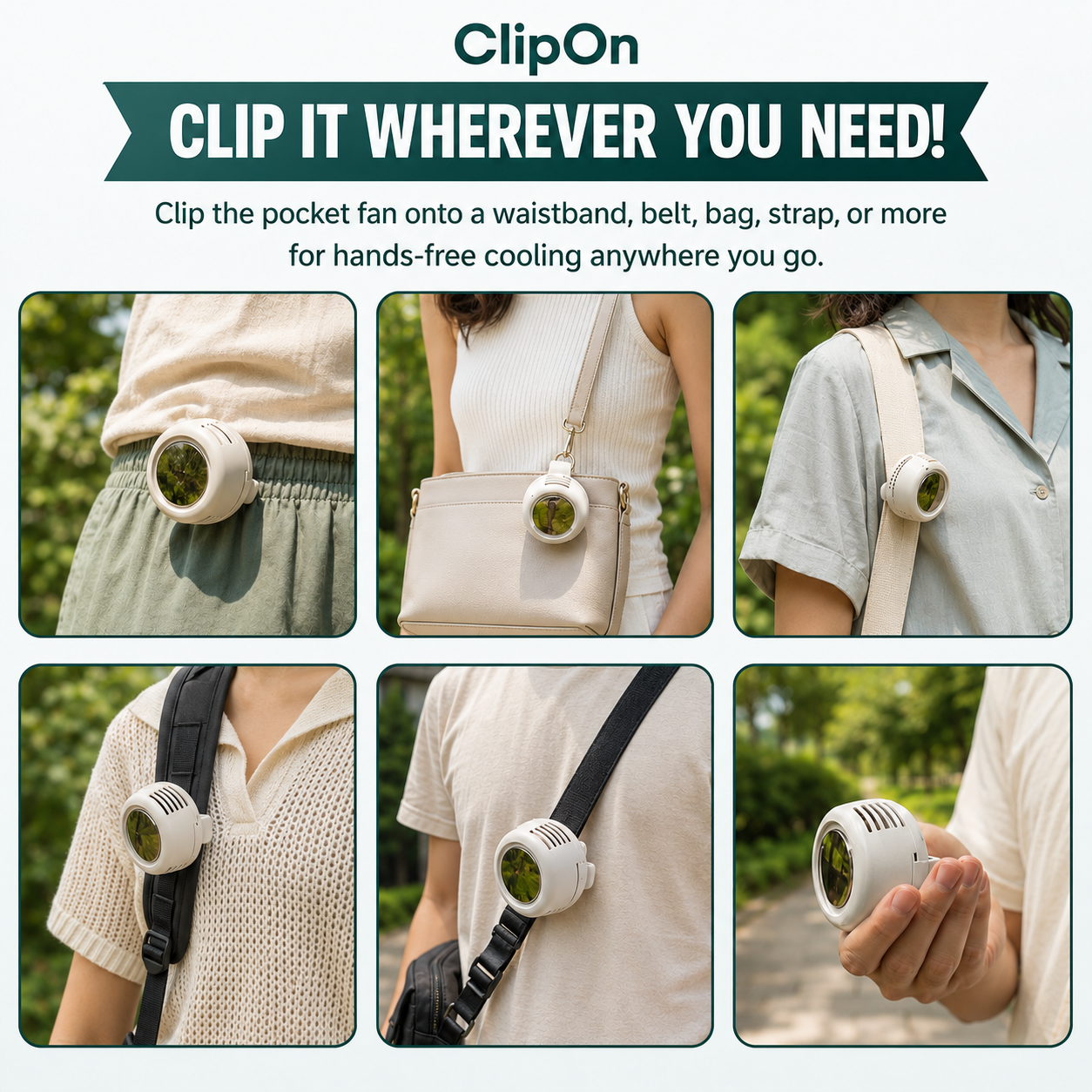 ClipCooler™ Fan