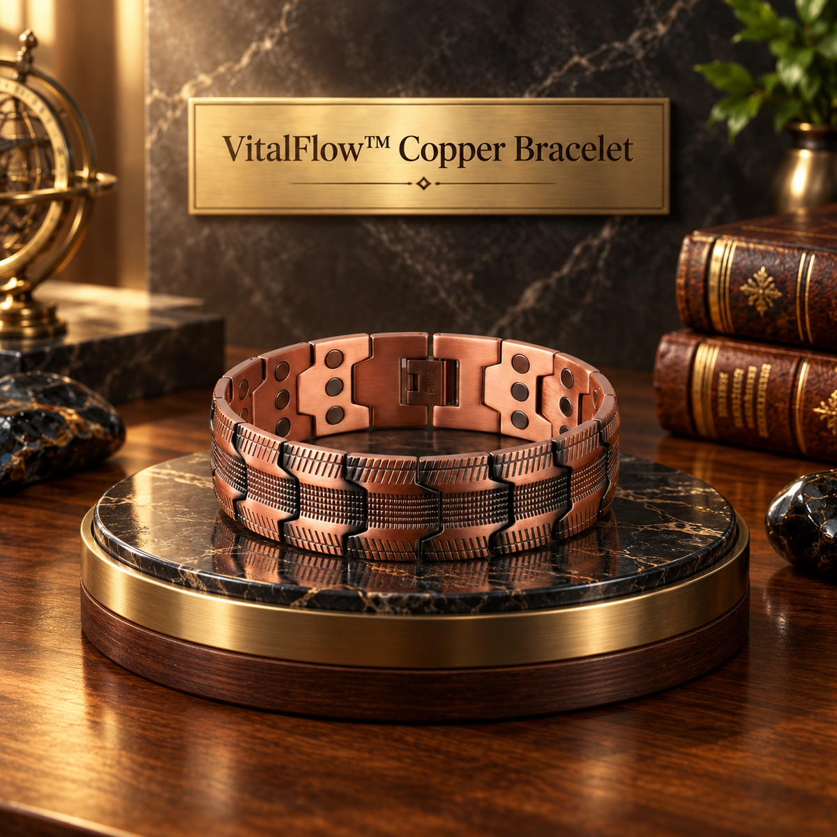 VitalFlow Copper Magnetic Cuff