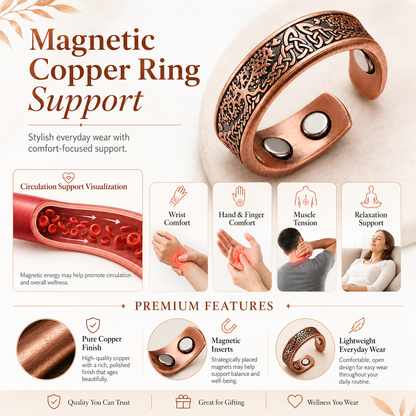 Tree of Life Copper Ring