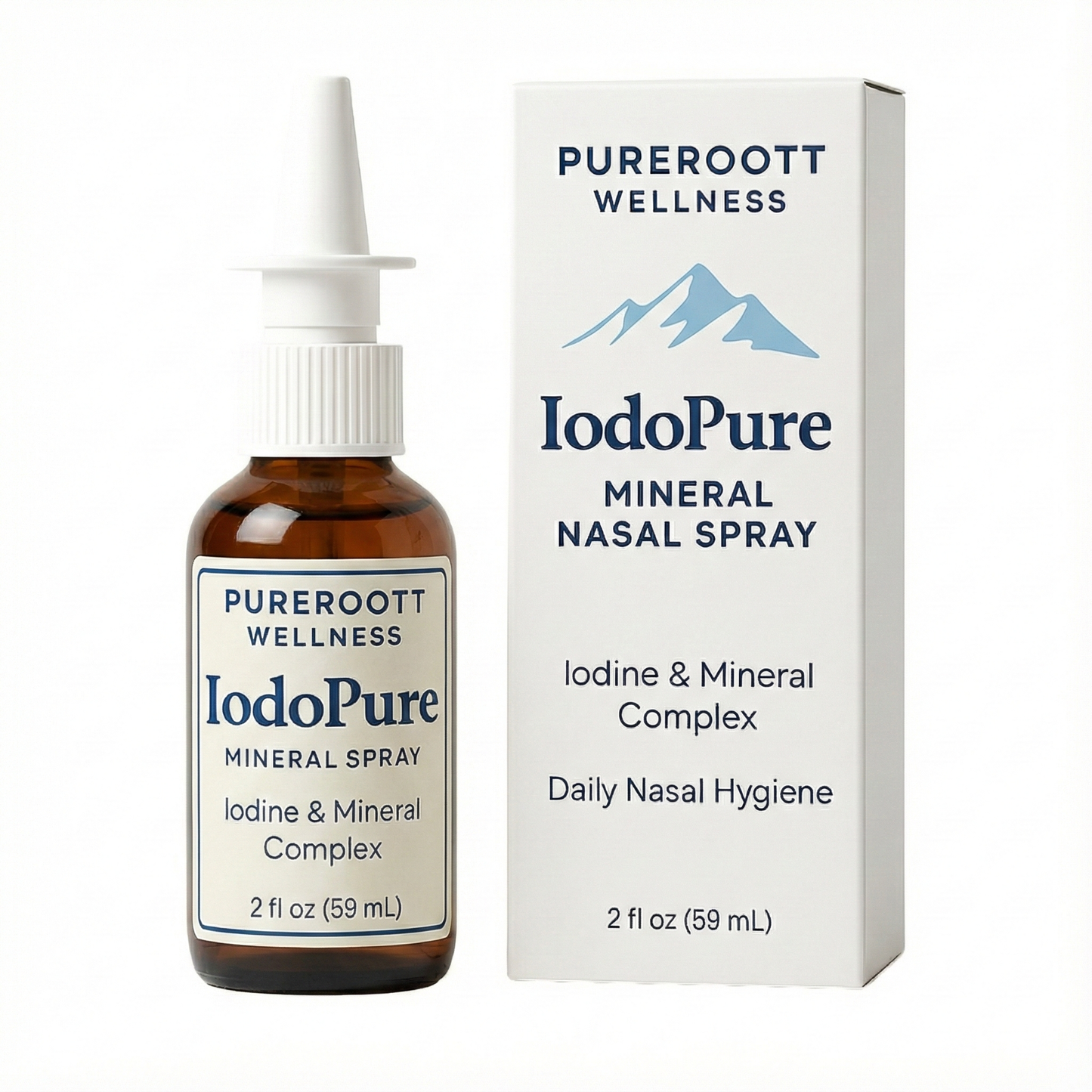 PureRoott Iodine Nasal Spray