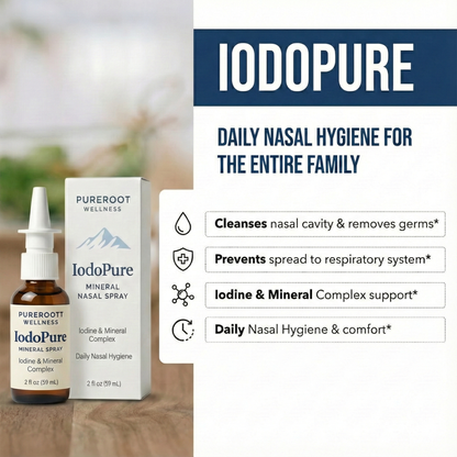 PureRoott Iodine Nasal Spray