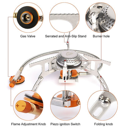 Camp-Starter™ Portable Gas Stove