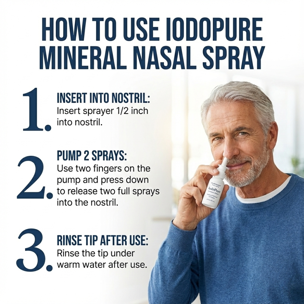 PureRoott Iodine Nasal Spray