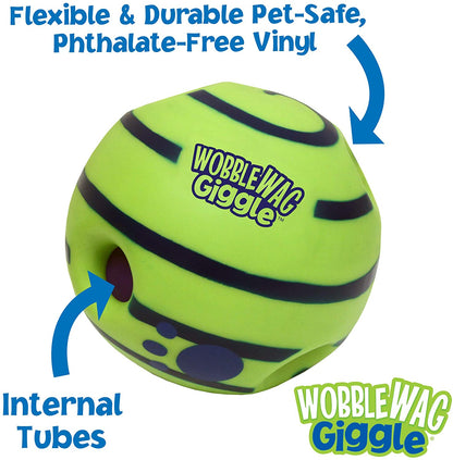 Giggle's™ Wobble Wag Glow Ball Interactive Dog Toy