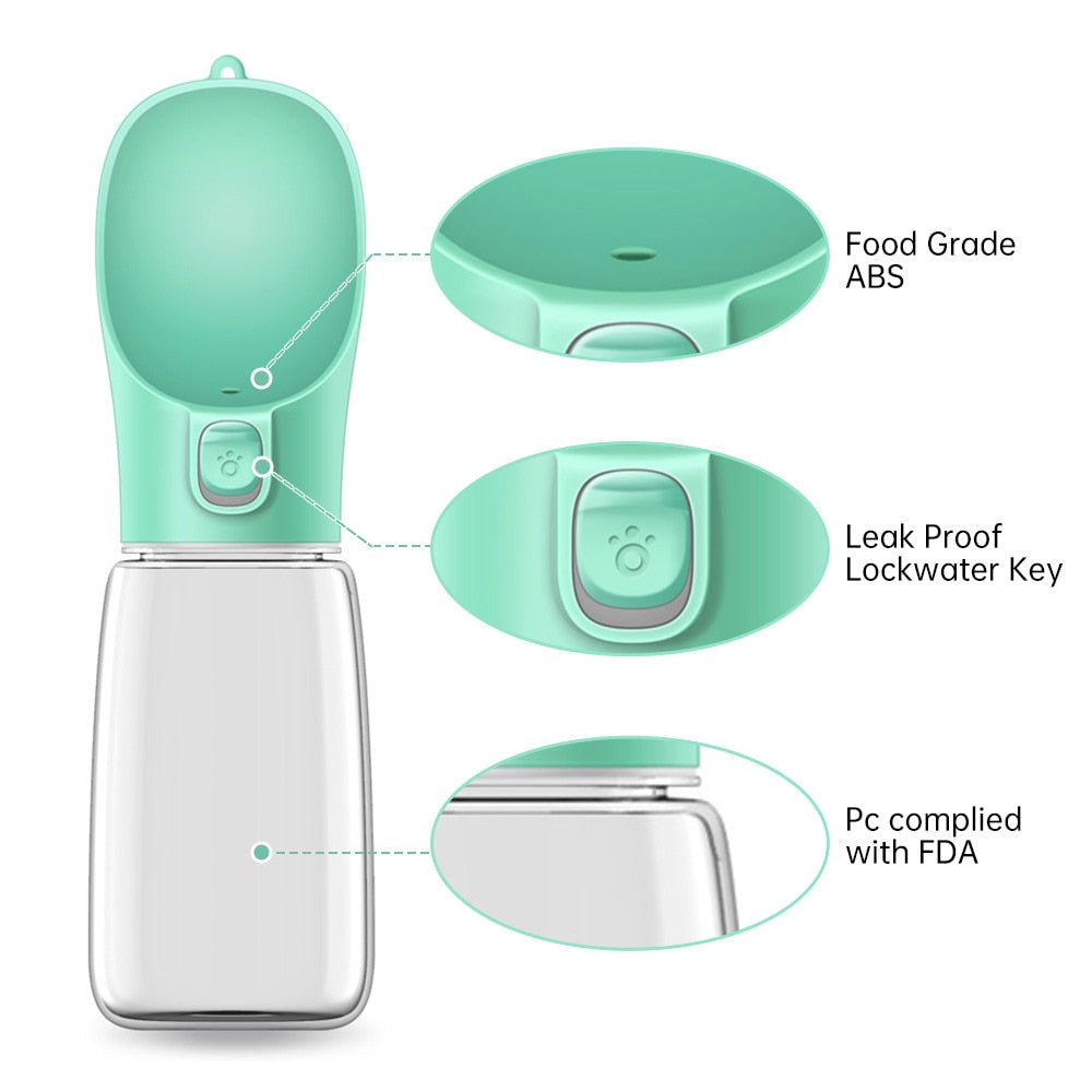 Tanzie™ Portable Pet Water & Food Dispenser