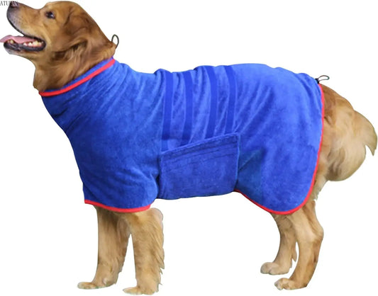 PoochPlush™ Quick Dry Bath Robe