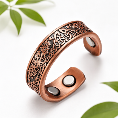 Heritage Symbol Copper Magnetic Rings™