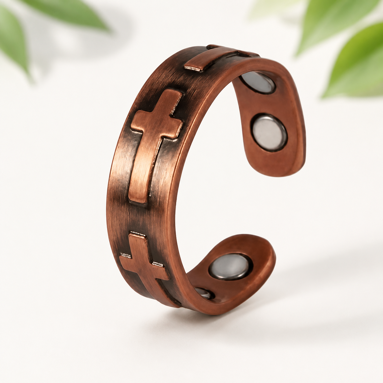 Heritage Symbol Copper Magnetic Rings™