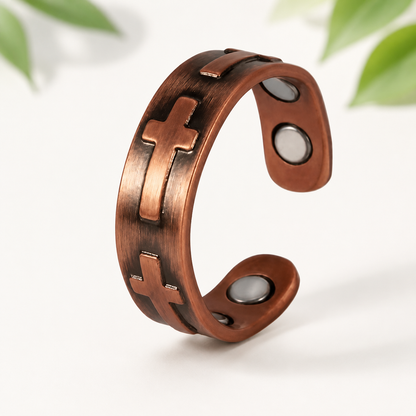 Heritage Symbol Copper Magnetic Rings™