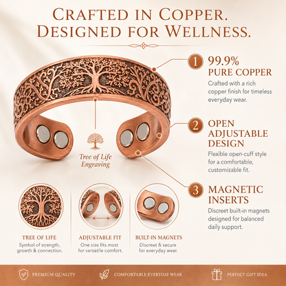 Tree of Life Copper Ring